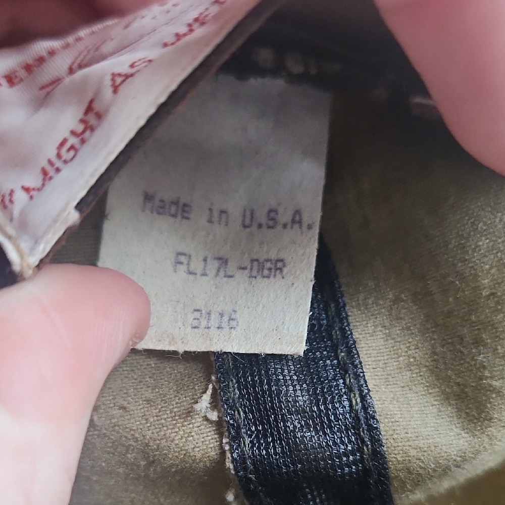 Vintage Filson Olive Green Men's Hat - Picture 6 of 7